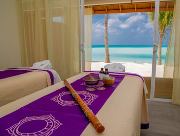 Photo of a resort spa treatment room