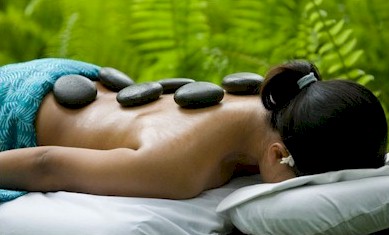 Photo of a resort spa treatment room