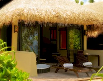 Front exterior photo of resort villa