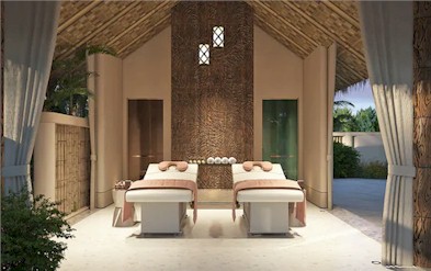 Photo of a resort spa treatment room