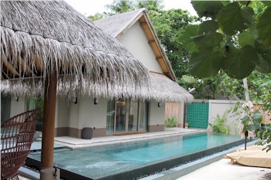 Front exterior photo of resort villa