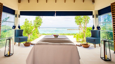Photo of a resort spa treatment room