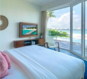 Interior photo of resort villa