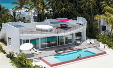 Front exterior photo of resort villa