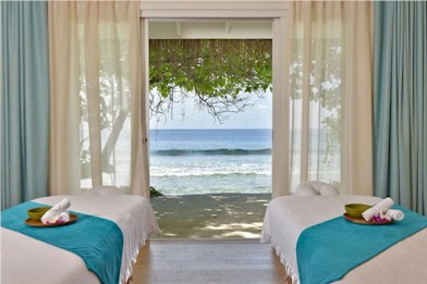 Photo of a resort spa treatment room