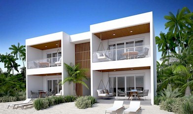 Front exterior photo of resort villa