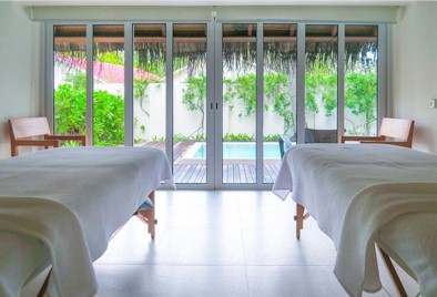 Photo of a resort spa treatment room