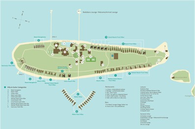 Map of resort