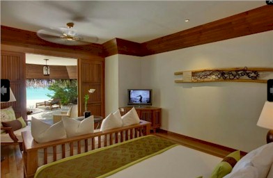Interior photo of resort villa