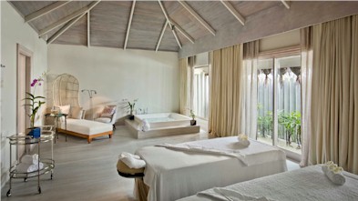 Photo of a resort spa treatment room