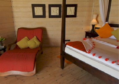 Interior photo of resort villa