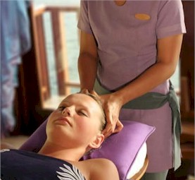 Photo of a resort spa treatment room