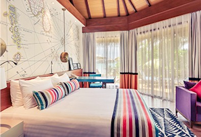 Interior photo of resort villa