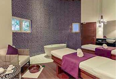 Photo of a resort spa treatment room