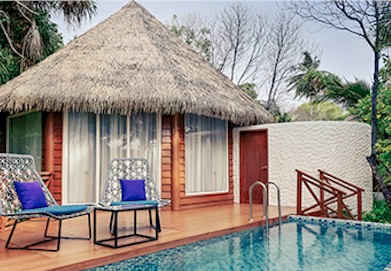 Front exterior photo of resort villa