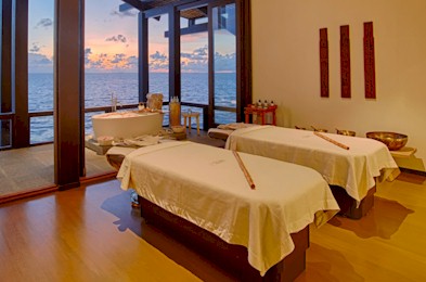 Photo of a resort spa treatment room