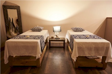 Photo of a resort spa treatment room