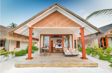 Front exterior photo of resort villa