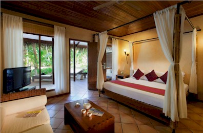 Interior photo of resort villa
