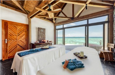 Photo of a resort spa treatment room