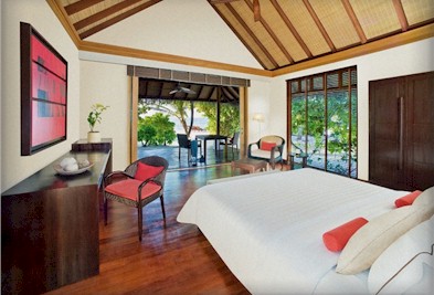 Interior photo of resort villa