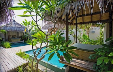 Photo of a resort spa treatment room