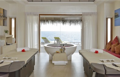 Photo of a resort spa treatment room