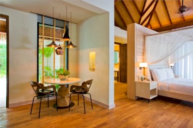 Interior photo of resort villa