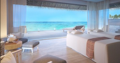 Photo of a resort spa treatment room