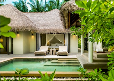 Front exterior photo of resort villa