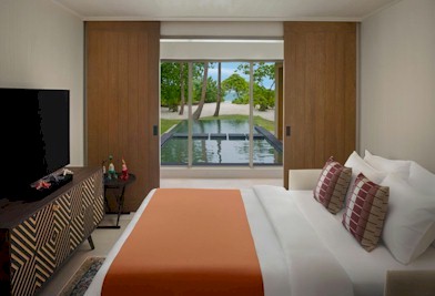 Interior photo of resort villa