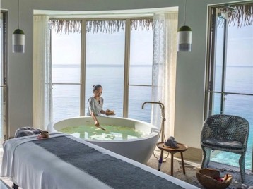 Photo of a resort spa treatment room