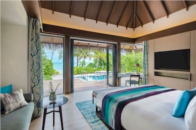 Interior photo of resort villa
