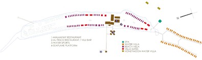 Map of resort