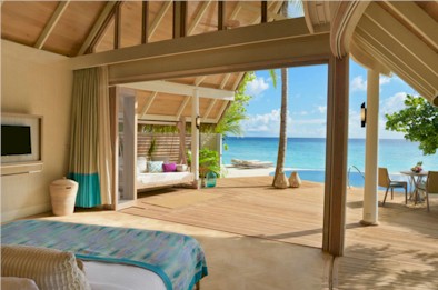 Interior photo of resort villa