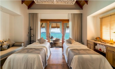 Photo of a resort spa treatment room