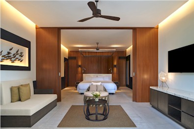 Interior photo of resort villa