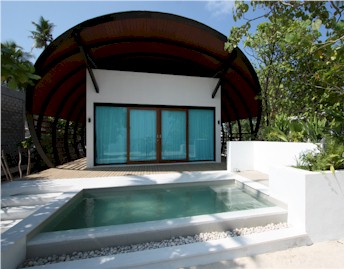 Front exterior photo of resort villa