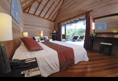 Interior photo of resort villa