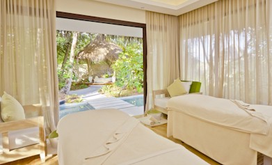 Photo of a resort spa treatment room