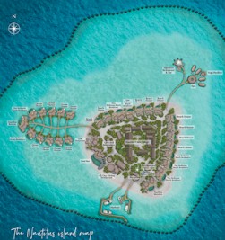 Map of resort