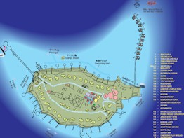 Map of resort