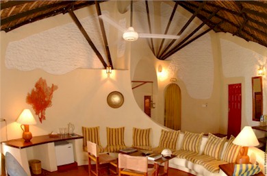 Interior photo of resort villa