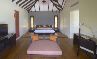 Interior photo of resort villa