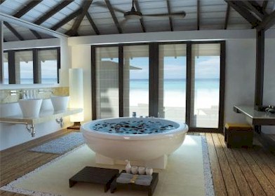 Photo of a resort spa treatment room