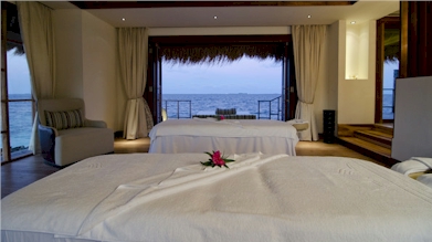 Photo of a resort spa treatment room