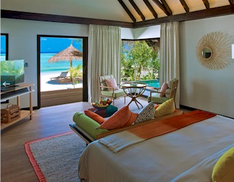 Interior photo of resort villa