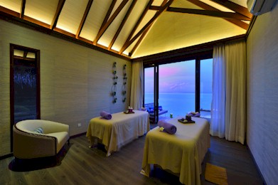 Photo of a resort spa treatment room