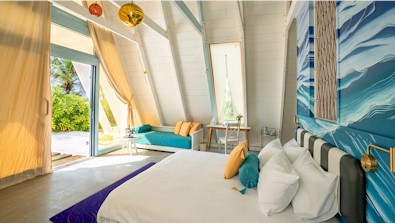 Interior photo of resort villa