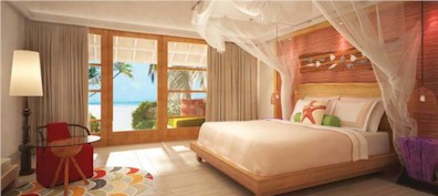 Interior photo of resort villa